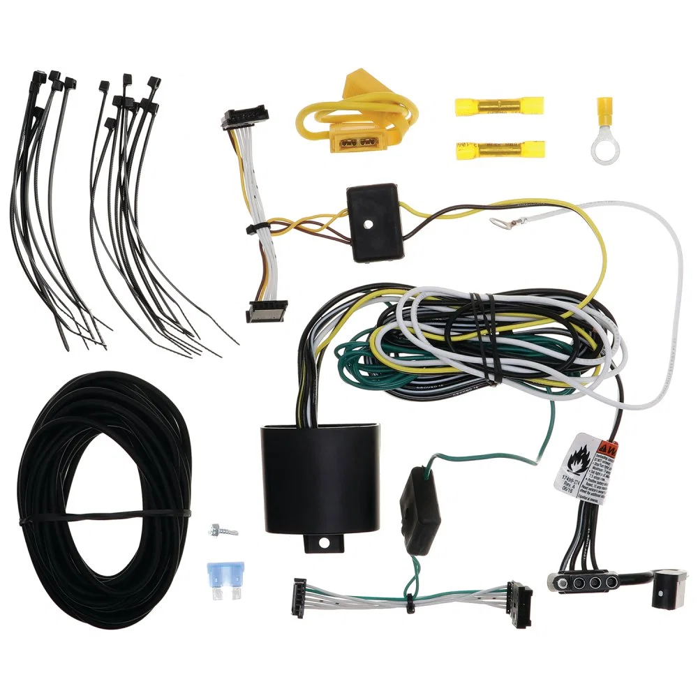 118887 – TEKONSHA Trailer Wiring Connector, T-One Connector Assembly With Upgraded Circuit Protected Modulite HD Modu...
